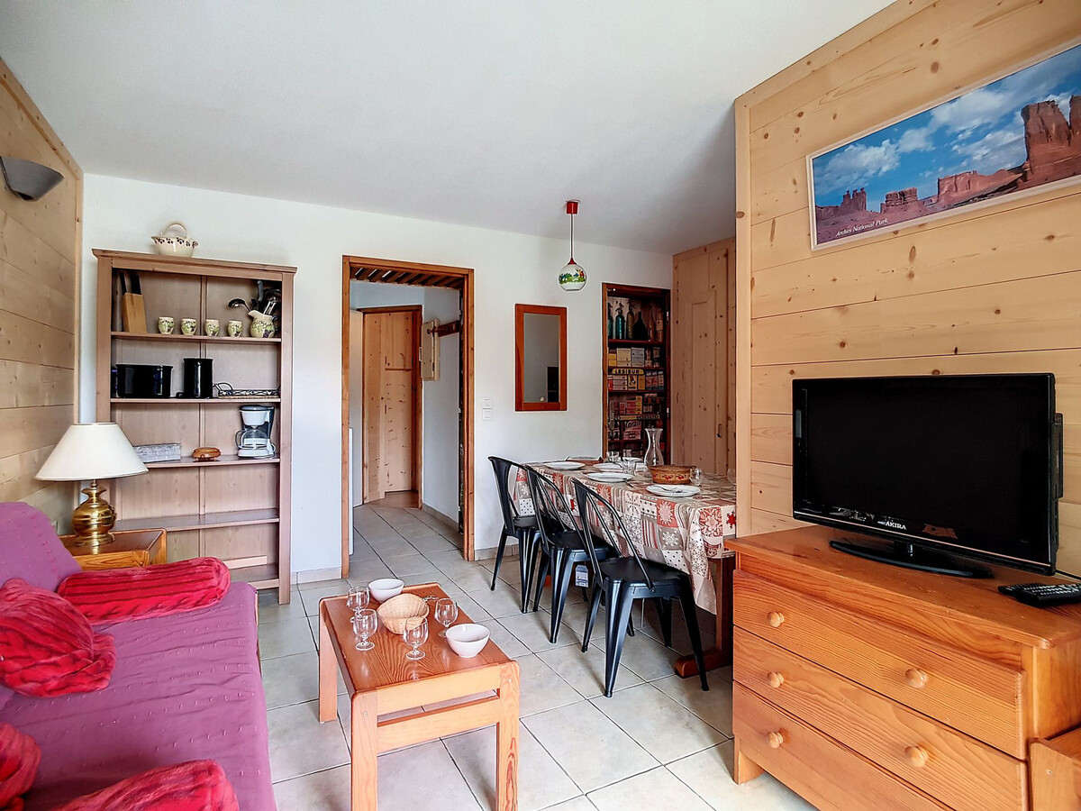 Appartement 6 pers aux Menuires, balcon sud rez-de-chaussée - Photo 1