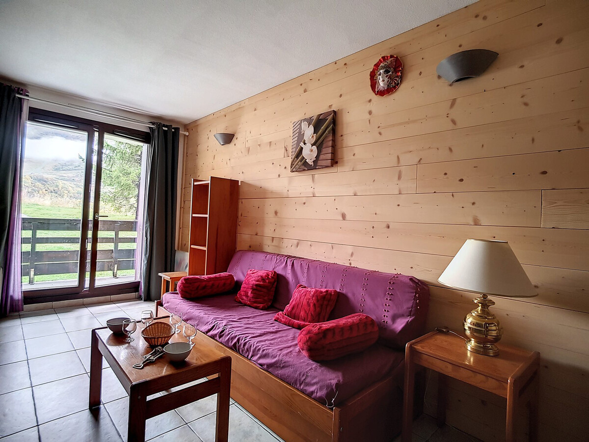 Appartement 6 pers aux Menuires, balcon sud rez-de-chaussée - Photo 2