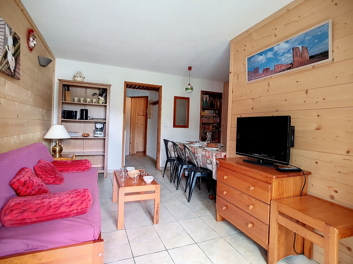Appartement 6 pers aux Menuires, balcon sud rez-de-chaussée - Photo 4