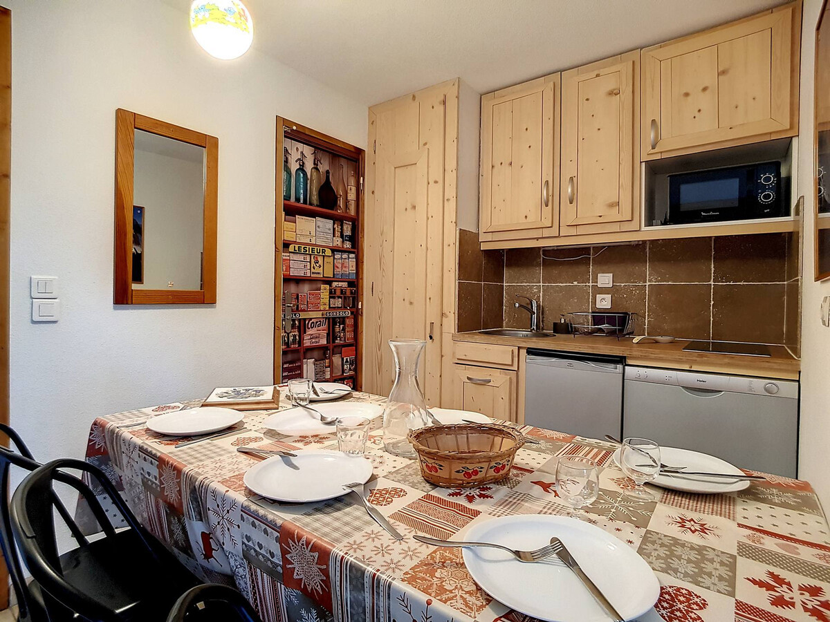 Appartement 6 pers aux Menuires, balcon sud rez-de-chaussée - Photo 7