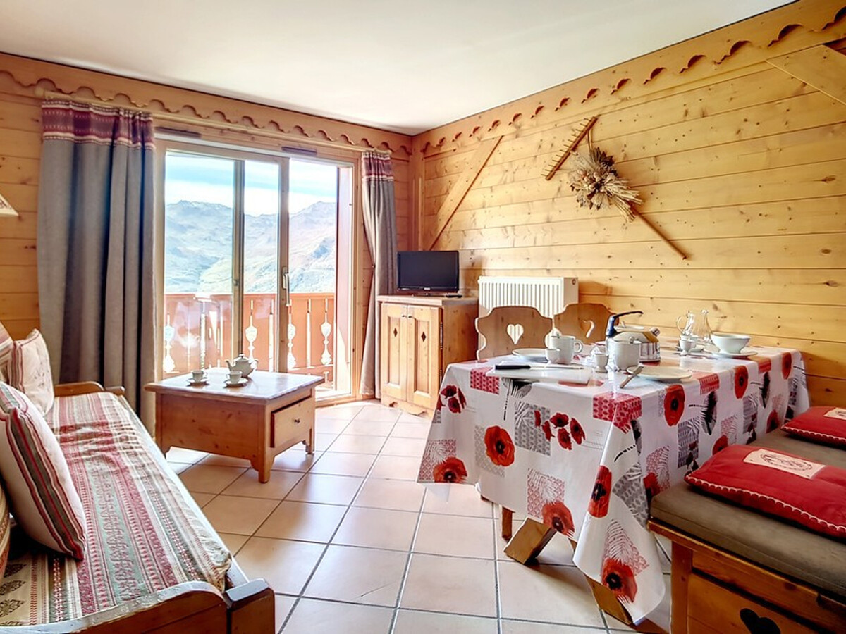 Appartement 3 pièces aux Menuires, balcon sud et accès piscine - Photo 2