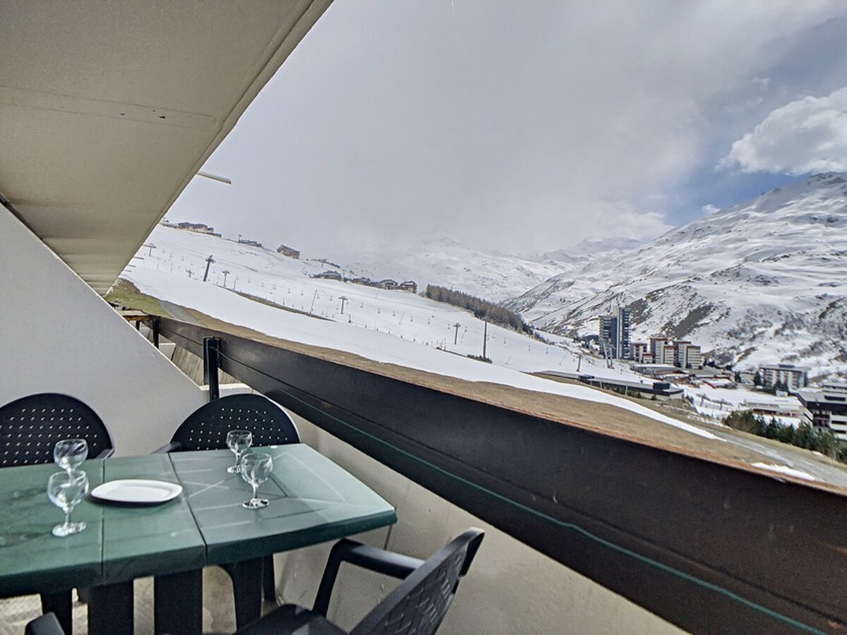 Studio 24m² ski aux pieds, balcon sud aux Menuires - Photo 12