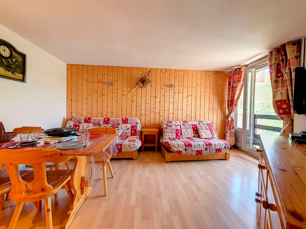 Appartement rénové 2 pièces aux Menuires, 2 balcons ouest - Photo 7