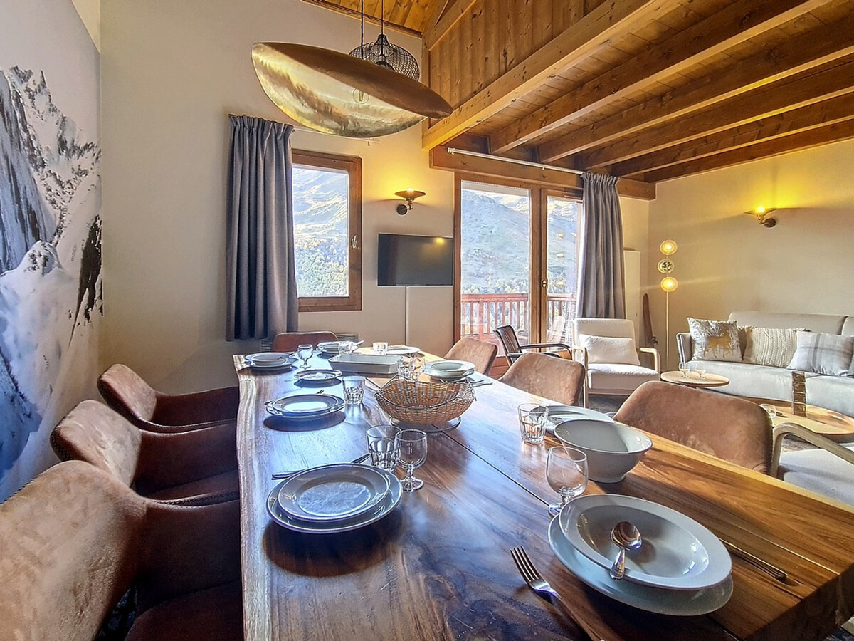 Appartement 85m² duplex 8 pers. aux Menuires avec sauna - Photo 6