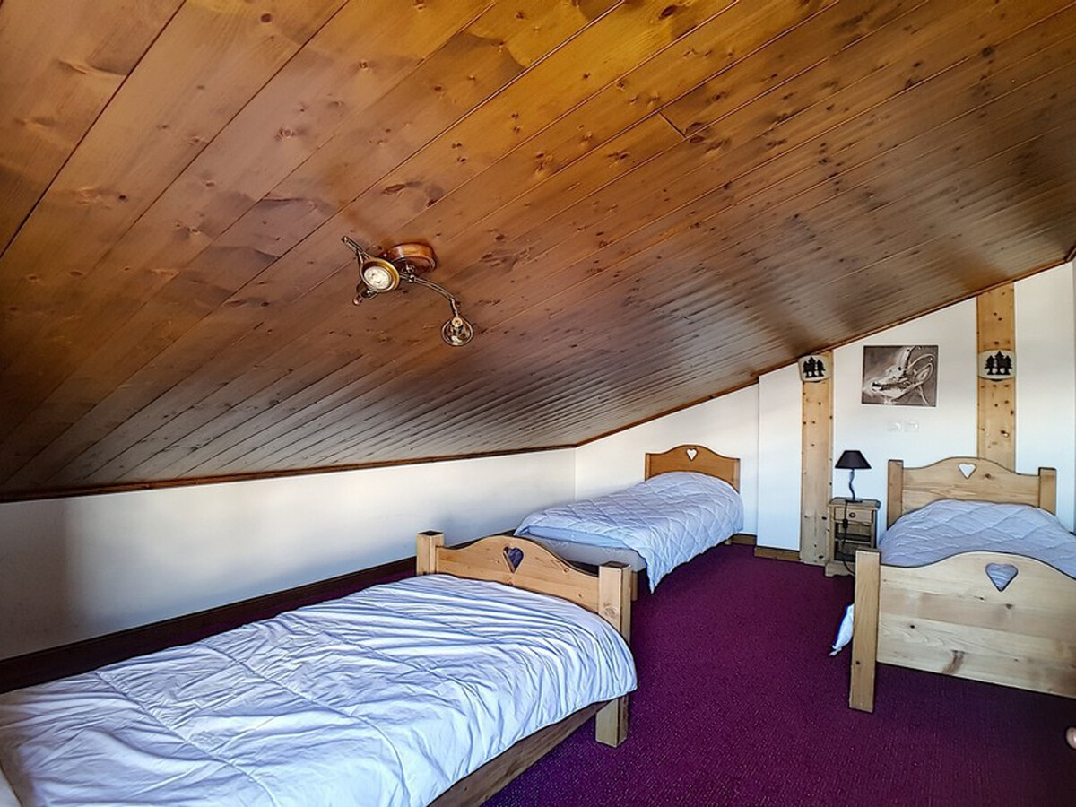 Appartement 85m² duplex 8 pers. aux Menuires avec sauna - Photo 12
