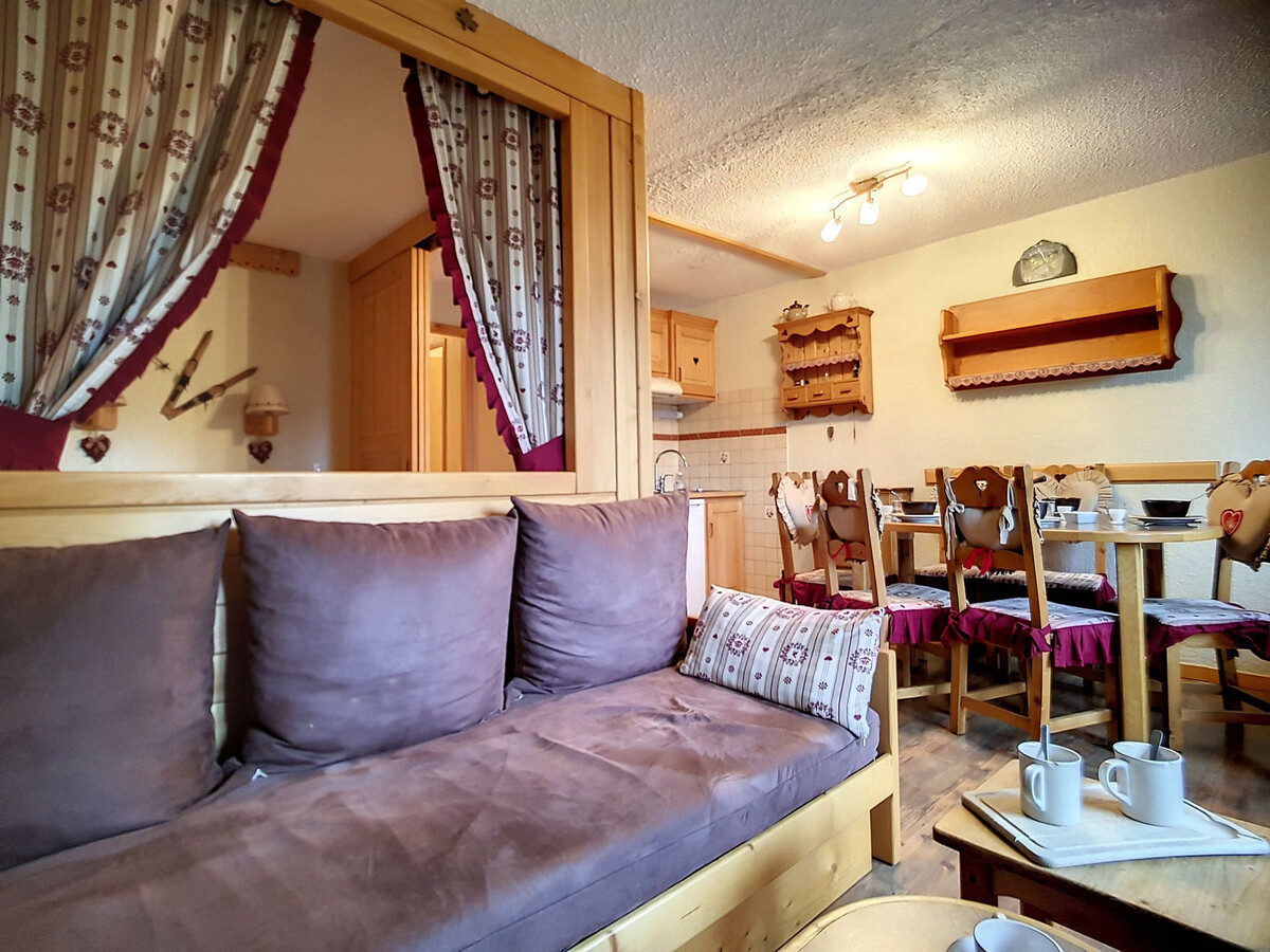 Appartement 5 pers. skis aux pieds, balcon sud aux Menuires - Photo 1