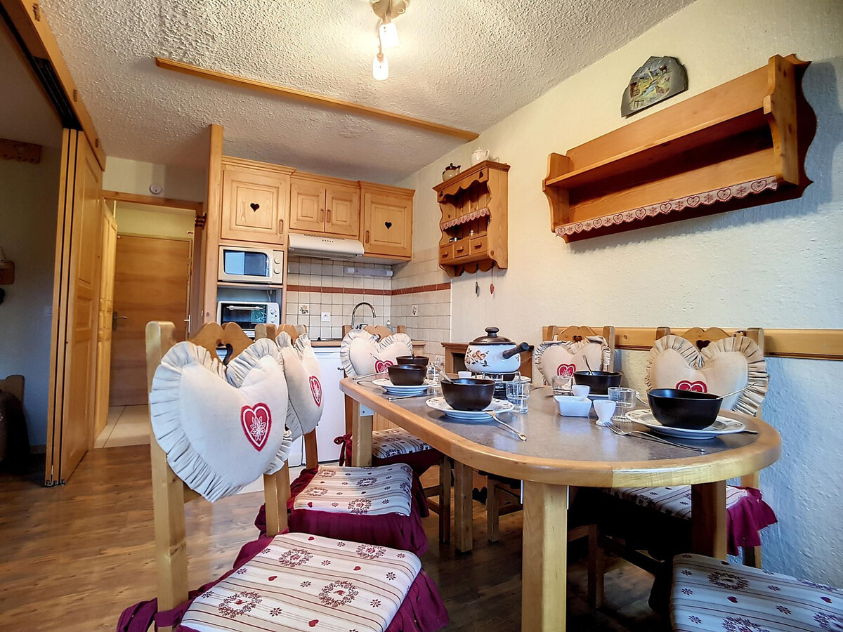 Appartement 5 pers. skis aux pieds, balcon sud aux Menuires - Photo 2