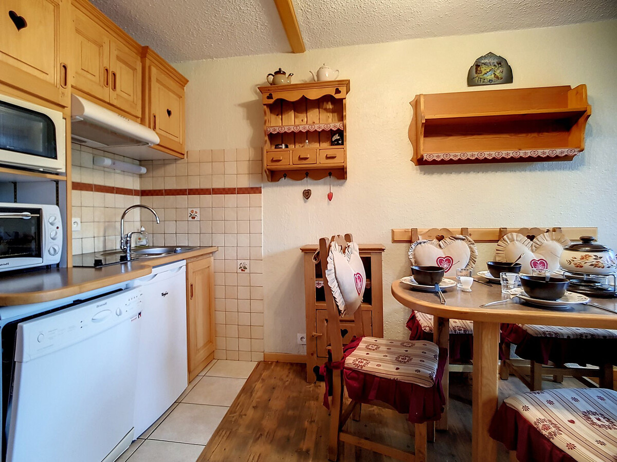 Appartement 5 pers. skis aux pieds, balcon sud aux Menuires - Photo 6