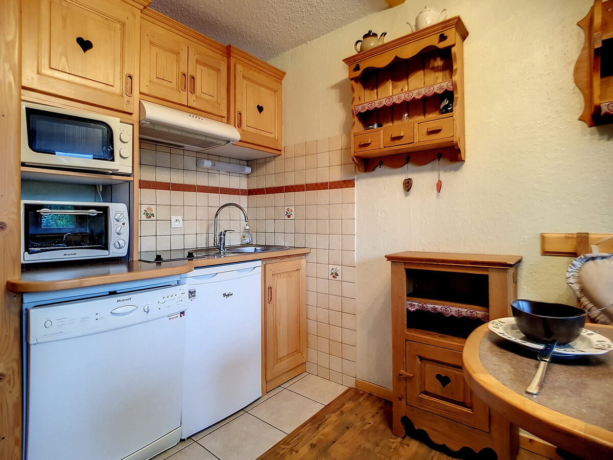 Appartement 5 pers. skis aux pieds, balcon sud aux Menuires - Photo 7