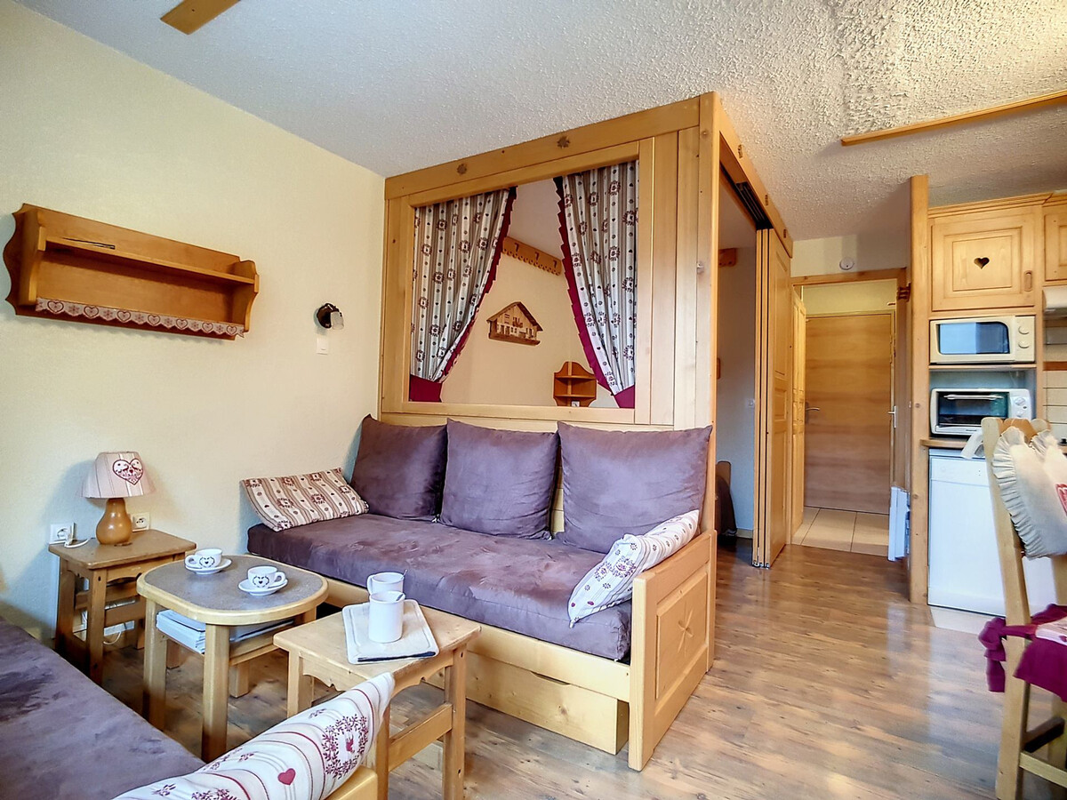 Appartement 5 pers. skis aux pieds, balcon sud aux Menuires - Photo 8