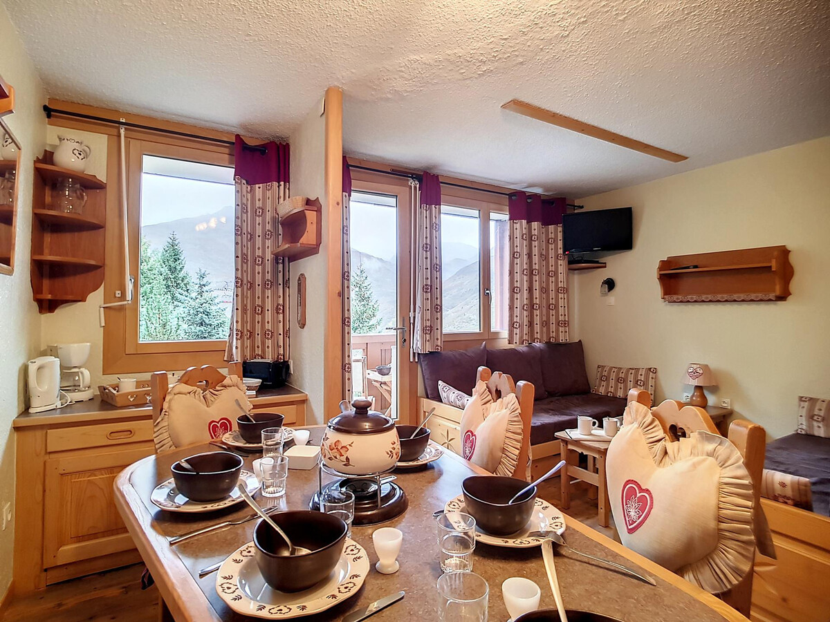 Appartement 5 pers. skis aux pieds, balcon sud aux Menuires - Photo 11