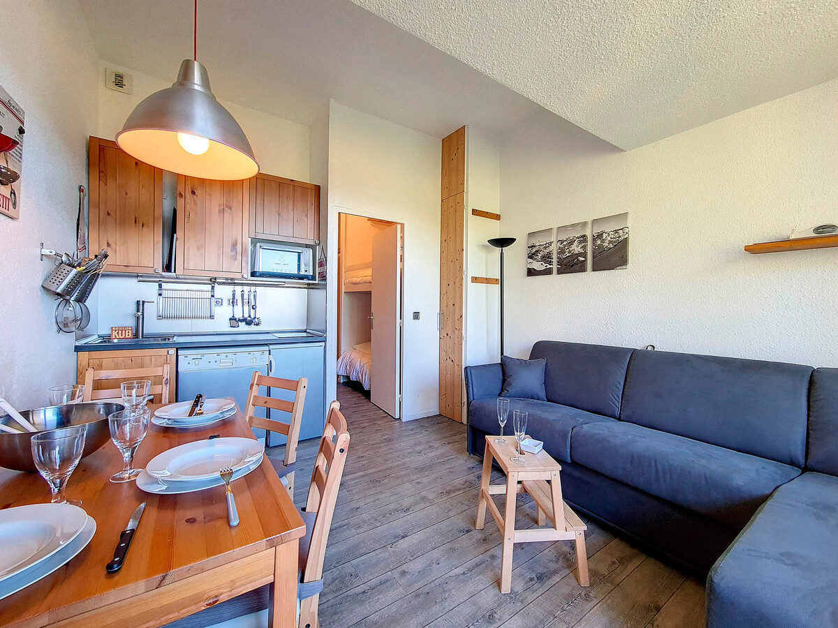 Studio 21 m² balcon, 4 personnes aux Menuires - Photo 1