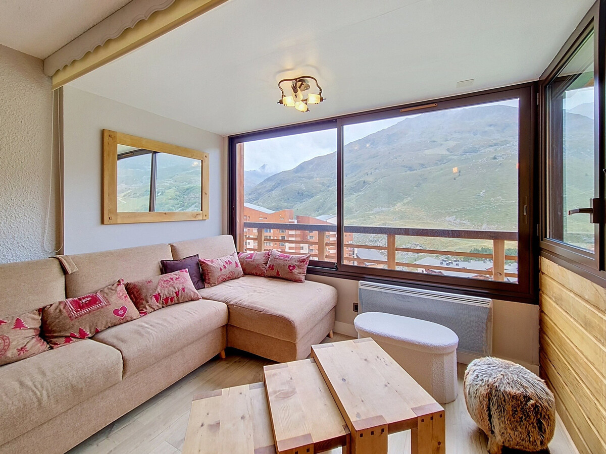 Studio 27 m² skis aux pieds, 4 personnes aux Menuires - Photo 3