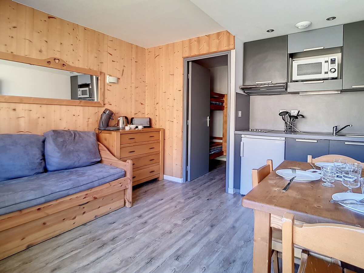 Studio rénové 3 pers. avec balcon aux Menuires - Photo 2