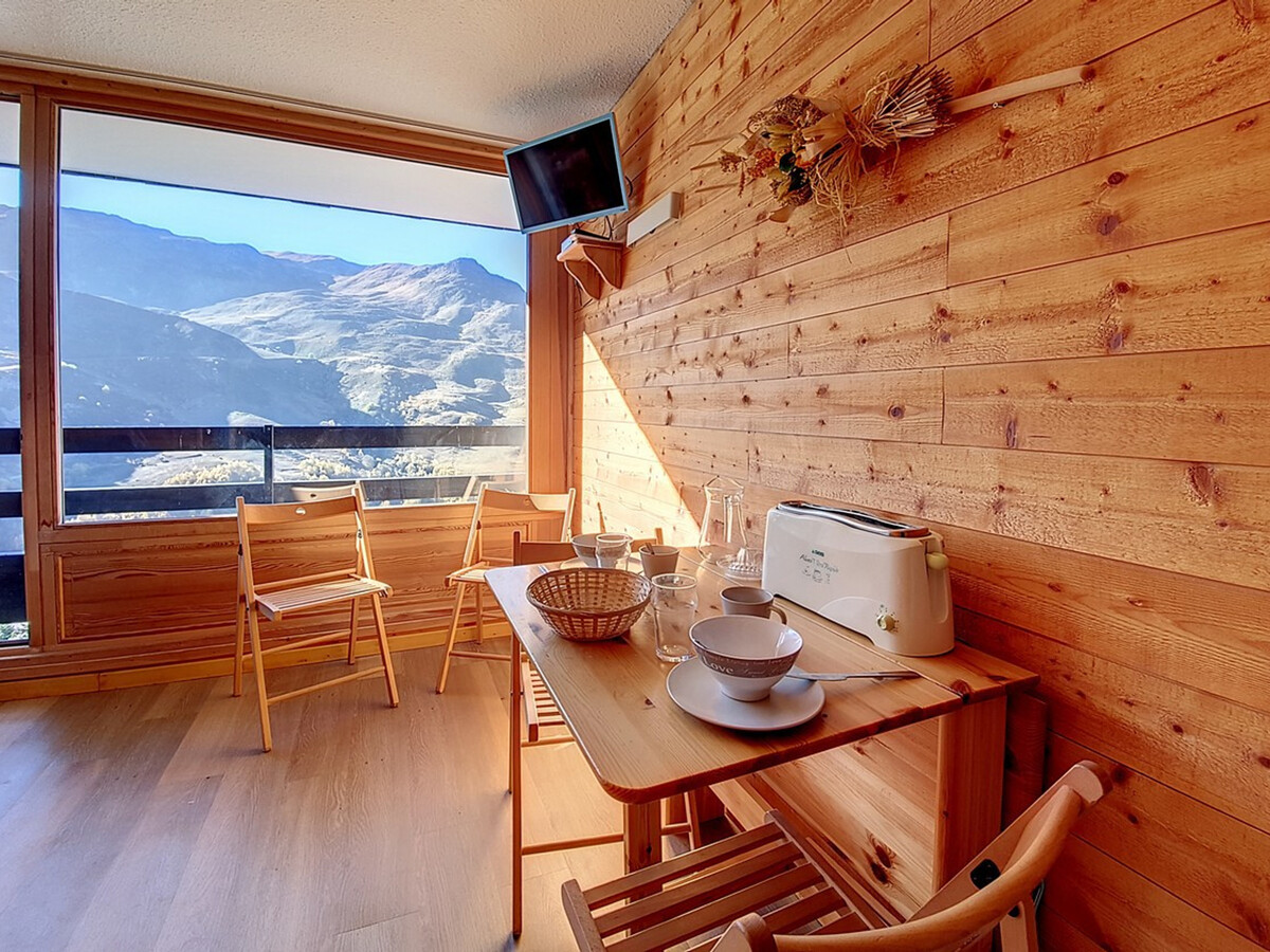 Studio rénové ski aux pieds, balcon, 3 pers aux Menuires - Photo 5