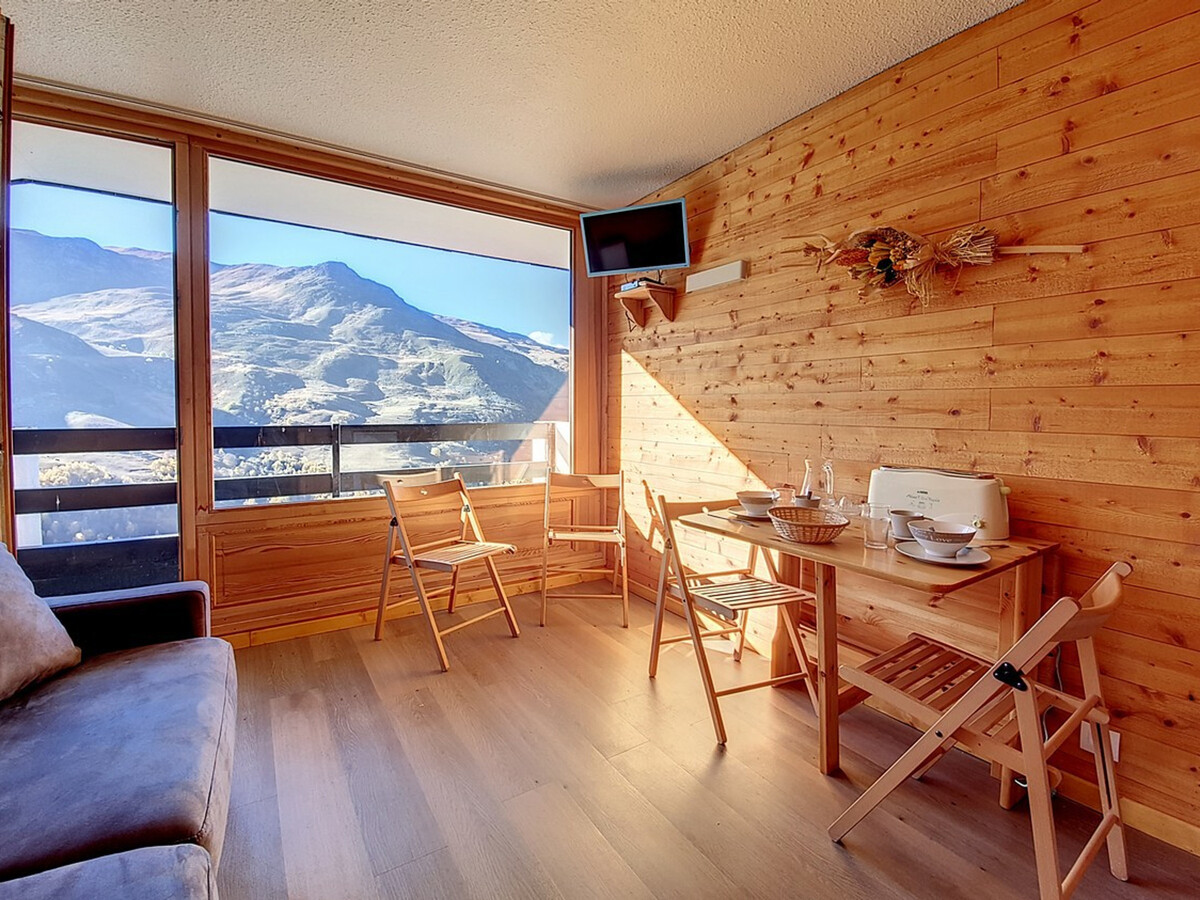 Studio rénové ski aux pieds, balcon, 3 pers aux Menuires - Photo 7