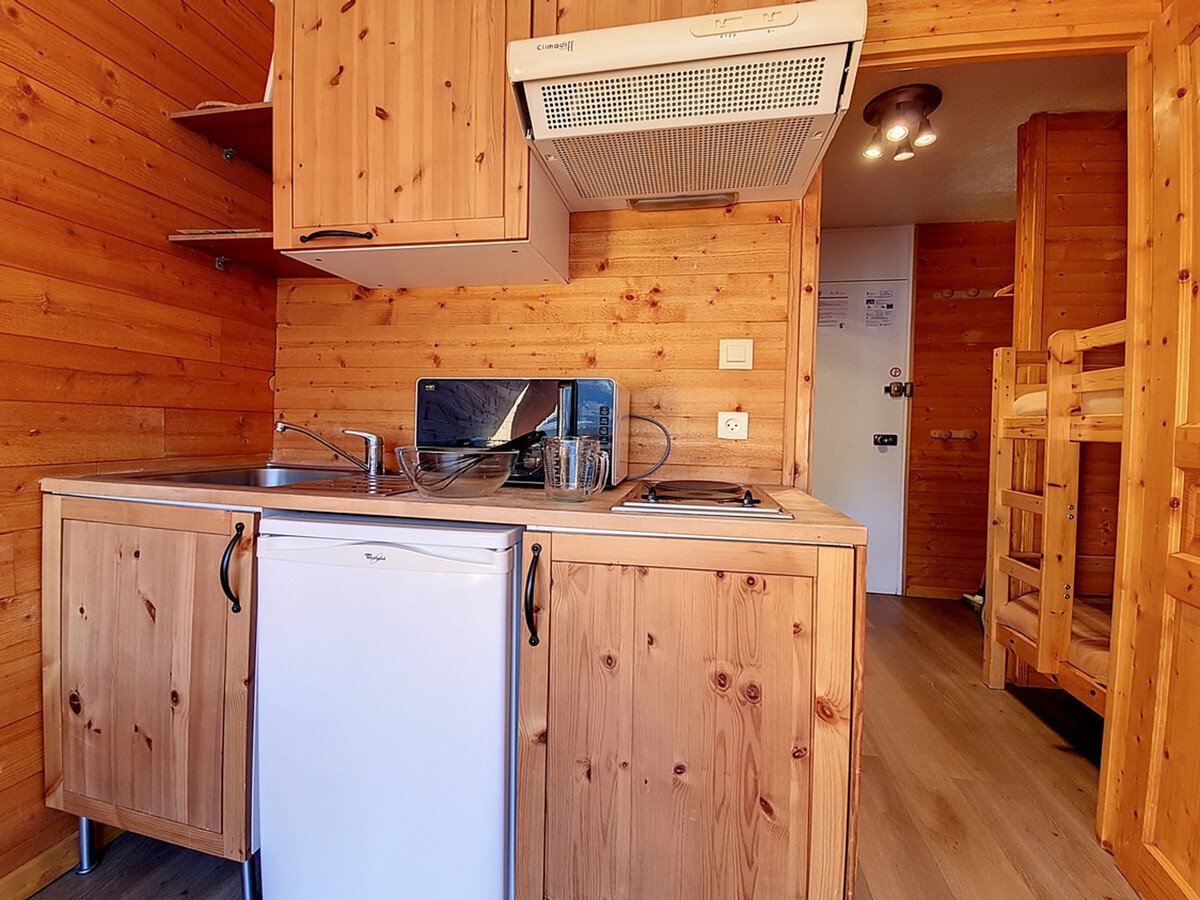 Studio rénové ski aux pieds, balcon, 3 pers aux Menuires - Photo 8