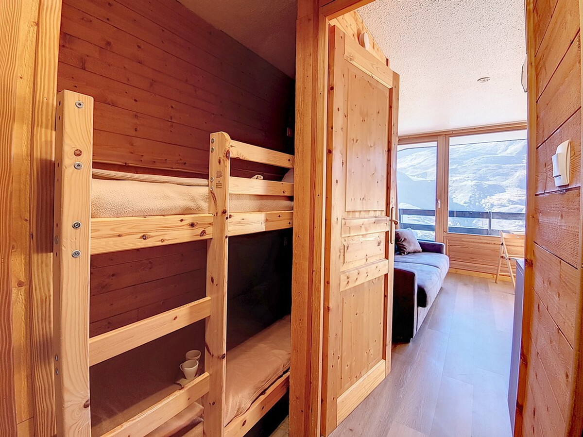 Studio rénové ski aux pieds, balcon, 3 pers aux Menuires - Photo 10