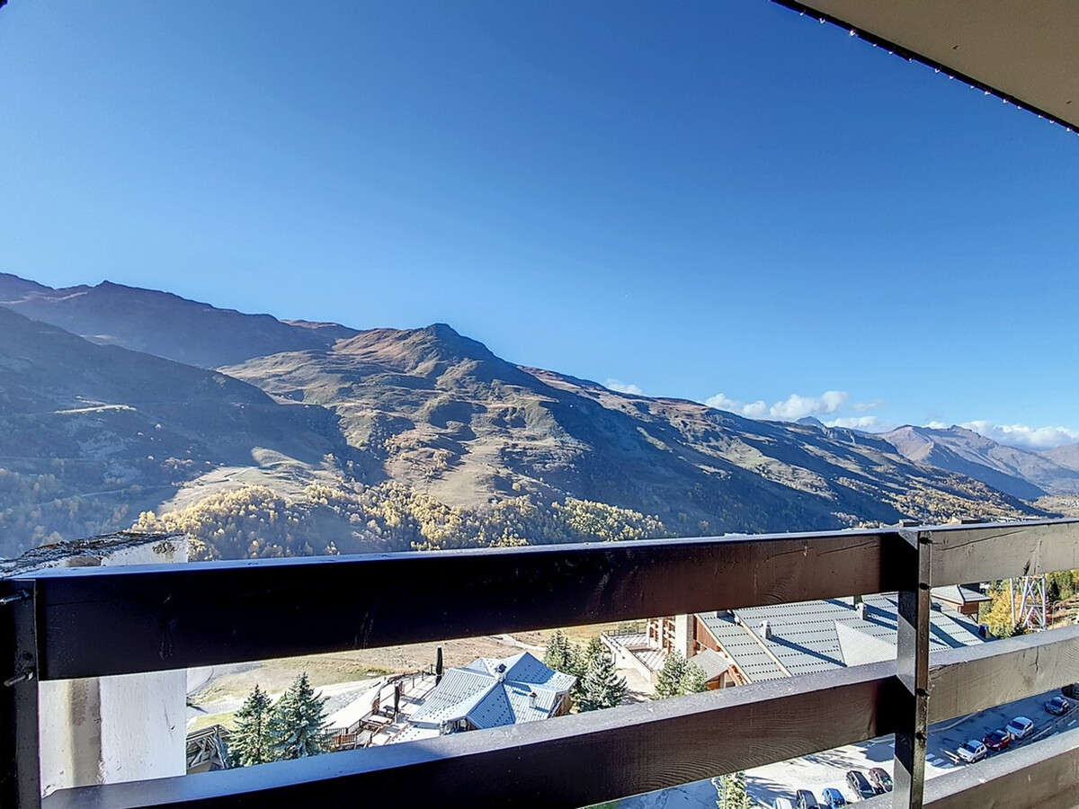 Studio rénové ski aux pieds, balcon, 3 pers aux Menuires - Photo 13