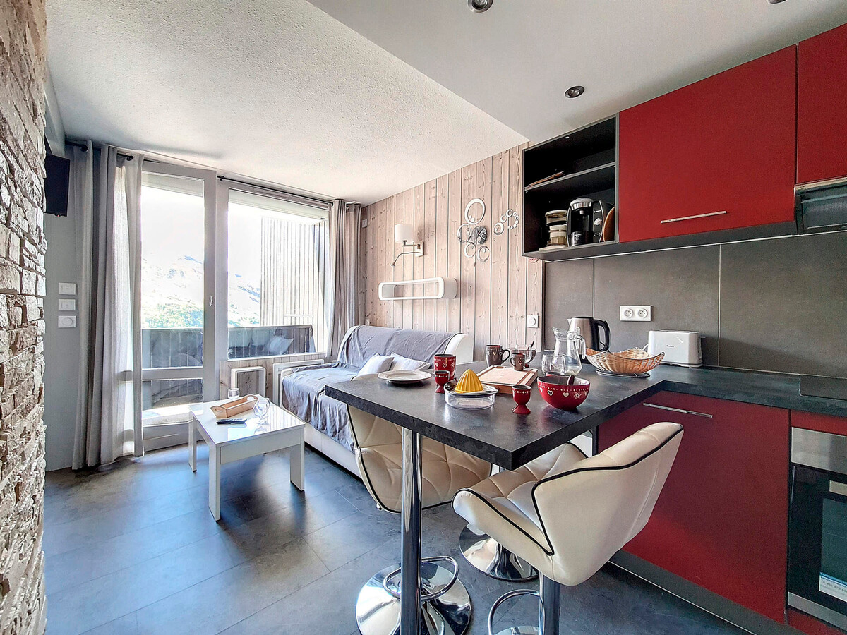 Appartement rénové 27 m² aux Menuires, balcon Ouest - Photo 1