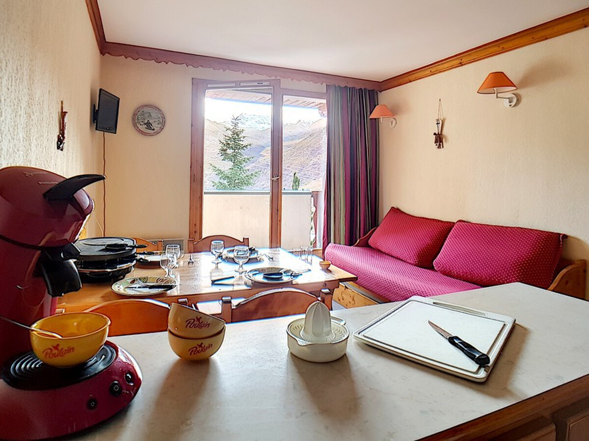 Appartement 2 pièces ski-in/ski-out aux Menuires, balcon Sud - Photo 3