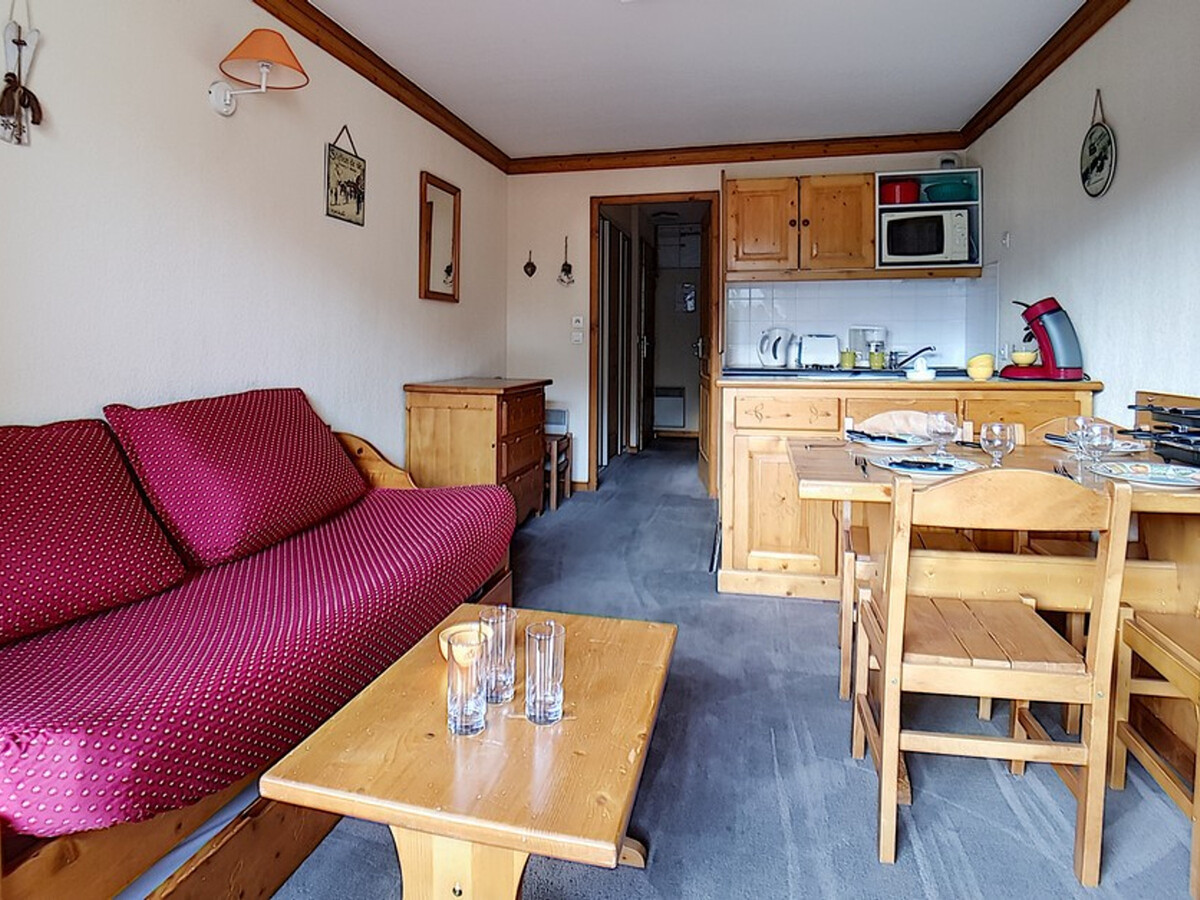 Appartement 2 pièces ski-in/ski-out aux Menuires, balcon Sud - Photo 6