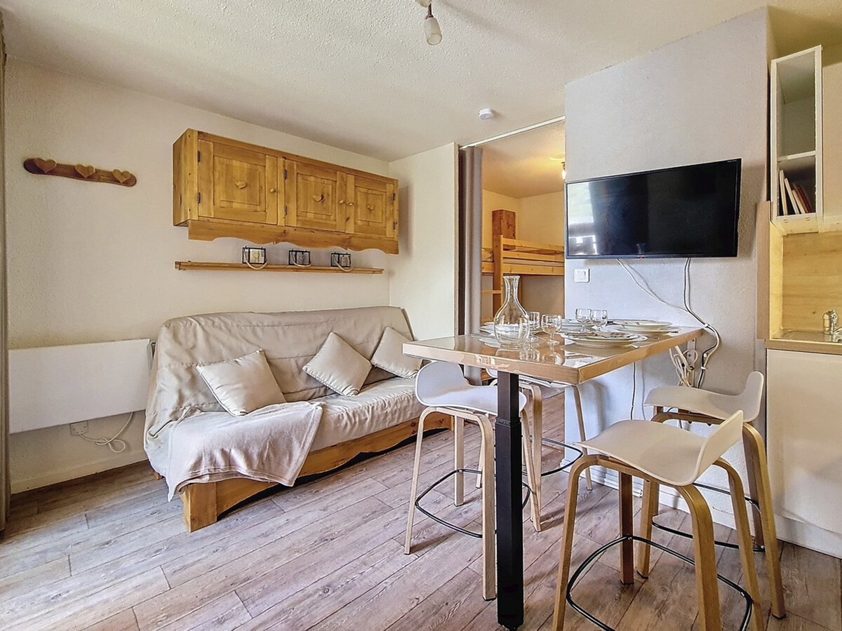 Studio 23 m² aux Menuires - Balcon Sud, ski aux pieds - Photo 2