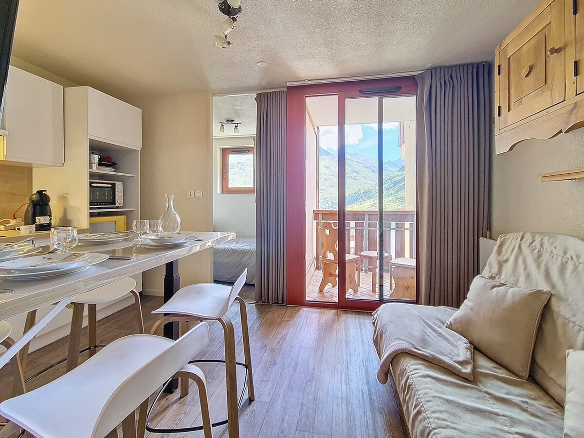 Studio 23 m² aux Menuires - Balcon Sud, ski aux pieds - Photo 3