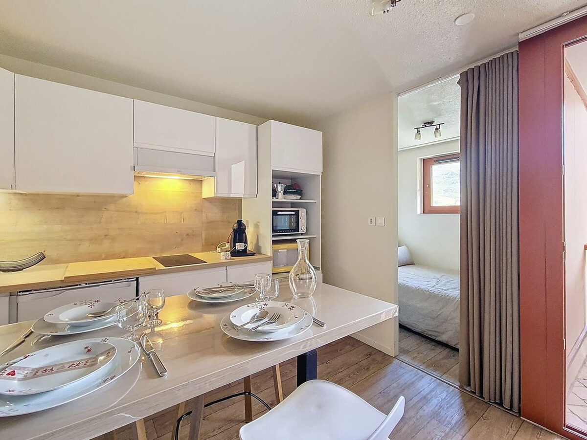 Studio 23 m² aux Menuires - Balcon Sud, ski aux pieds - Photo 10