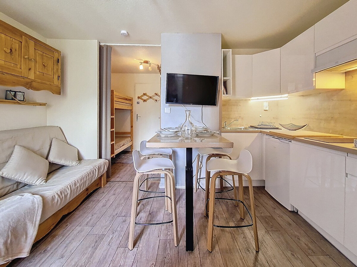 Studio 23 m² aux Menuires - Balcon Sud, ski aux pieds - Photo 13