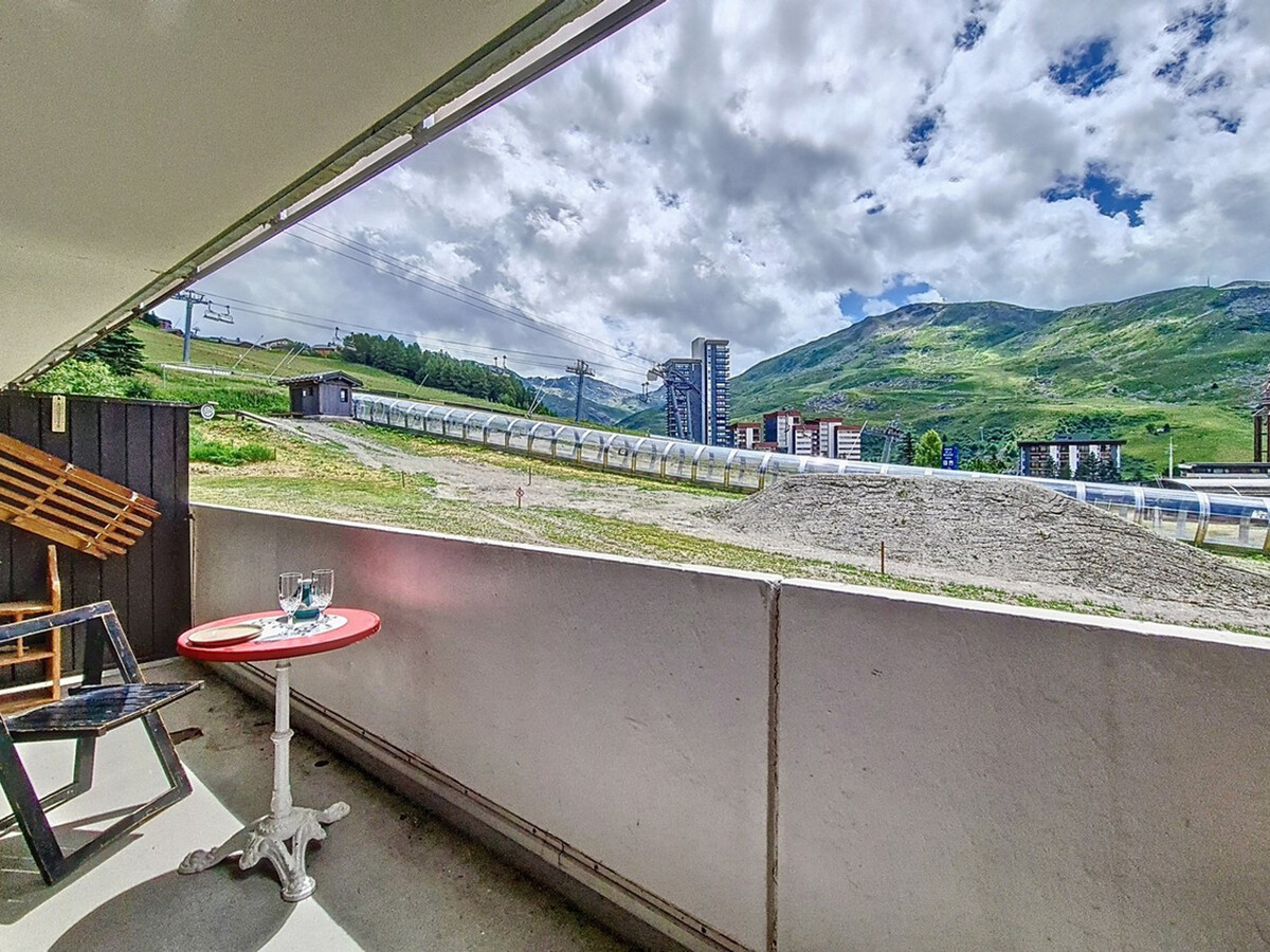 Appart 2 pièces balcon Sud, centre Les Menuires, 6 pers. - Photo 15