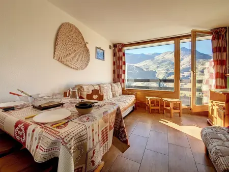 Studio 36m² 6 pers. aux Menuires, 2 balcons, 7e étage - Photo 1