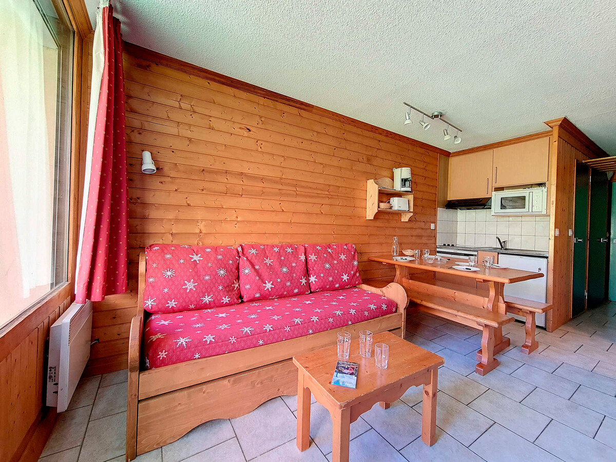 Appartement 2 pièces cabine aux Menuires, balcon Sud-Est - Photo 2
