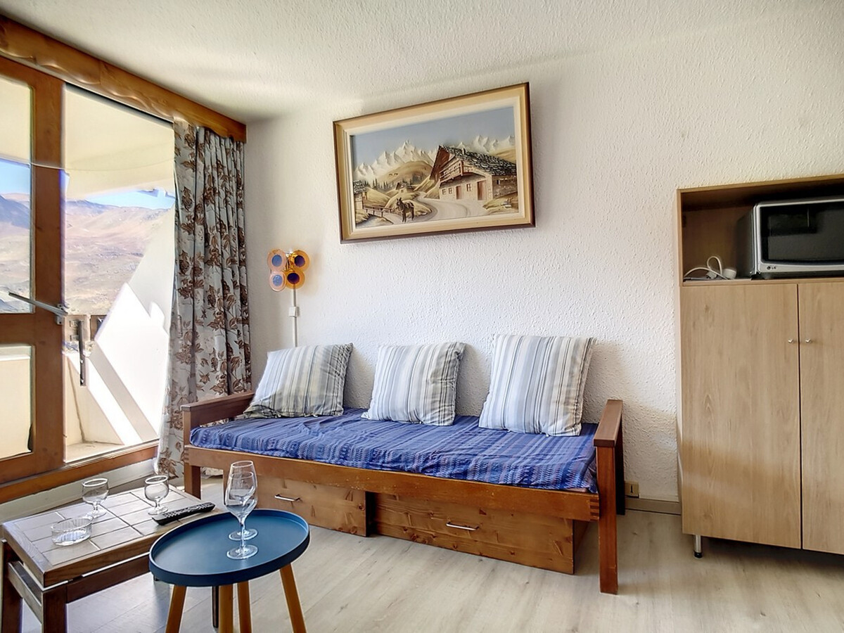 Studio 29m² balcon Sud-Ouest, ski aux pieds aux Menuires - Photo 7