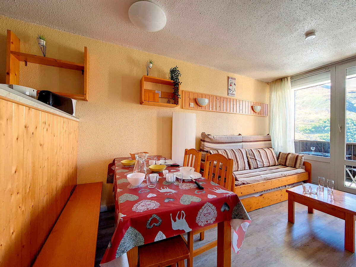 Appartement 2 pièces cabine aux Menuires, balcon sud-est - Photo 4