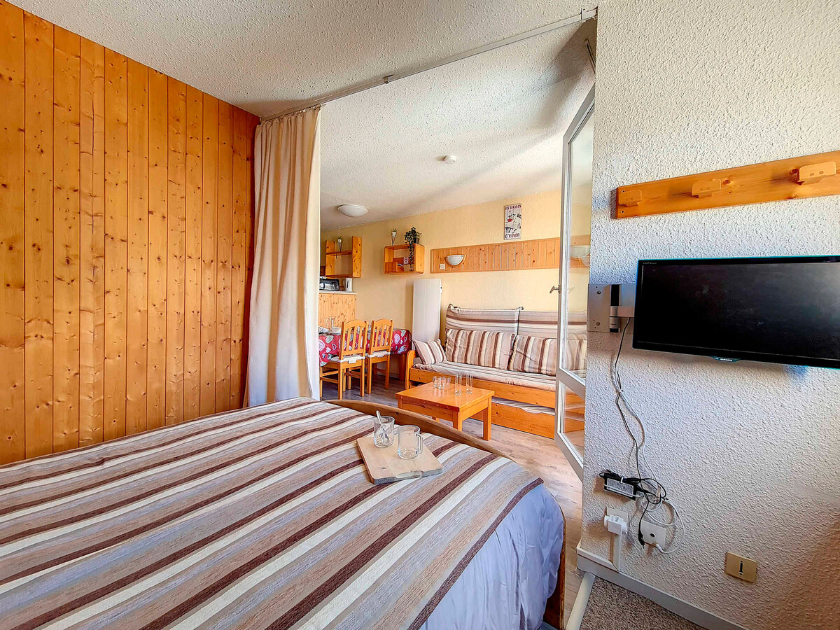 Appartement 2 pièces cabine aux Menuires, balcon sud-est - Photo 10