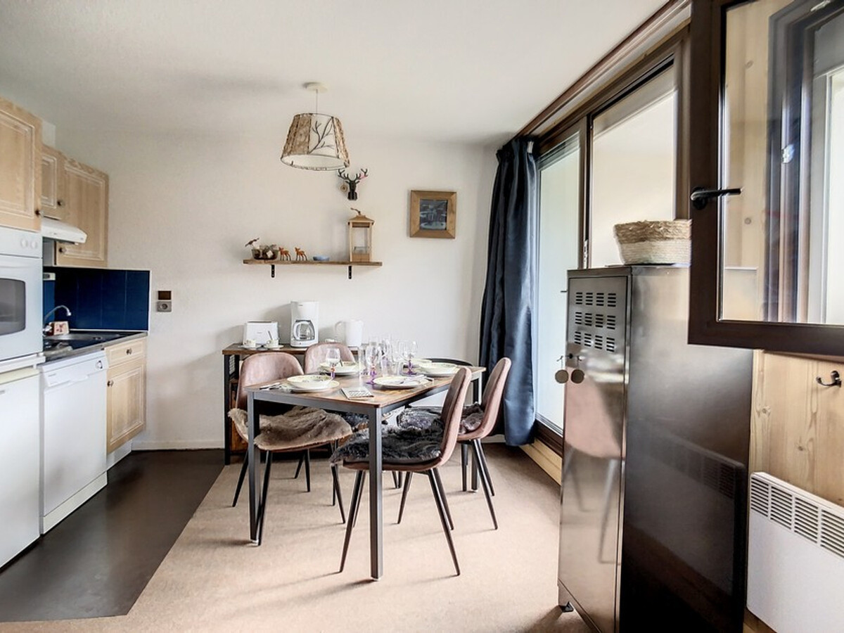 Studio 24m² balcon sud-ouest aux Menuires, 4 pers. - Photo 1