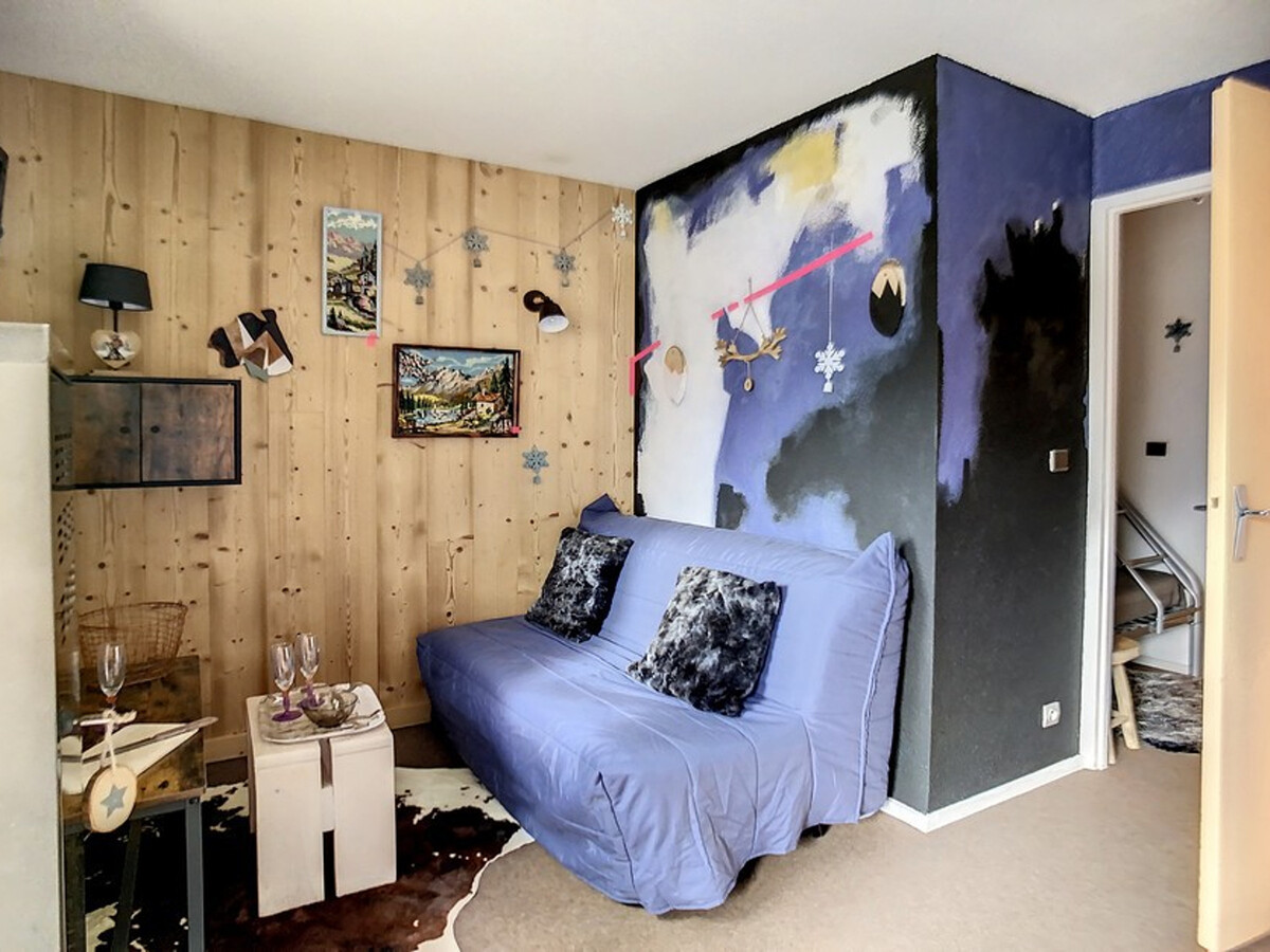 Studio 24m² balcon sud-ouest aux Menuires, 4 pers. - Photo 6