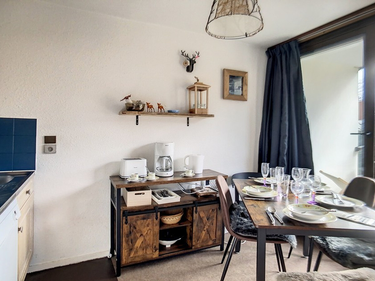 Studio 24m² balcon sud-ouest aux Menuires, 4 pers. - Photo 7
