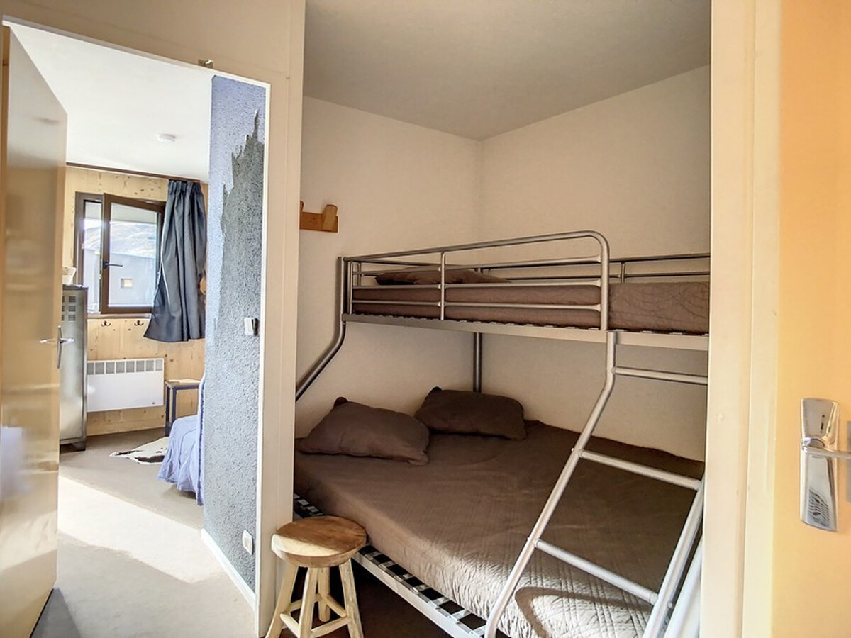 Studio 24m² balcon sud-ouest aux Menuires, 4 pers. - Photo 9