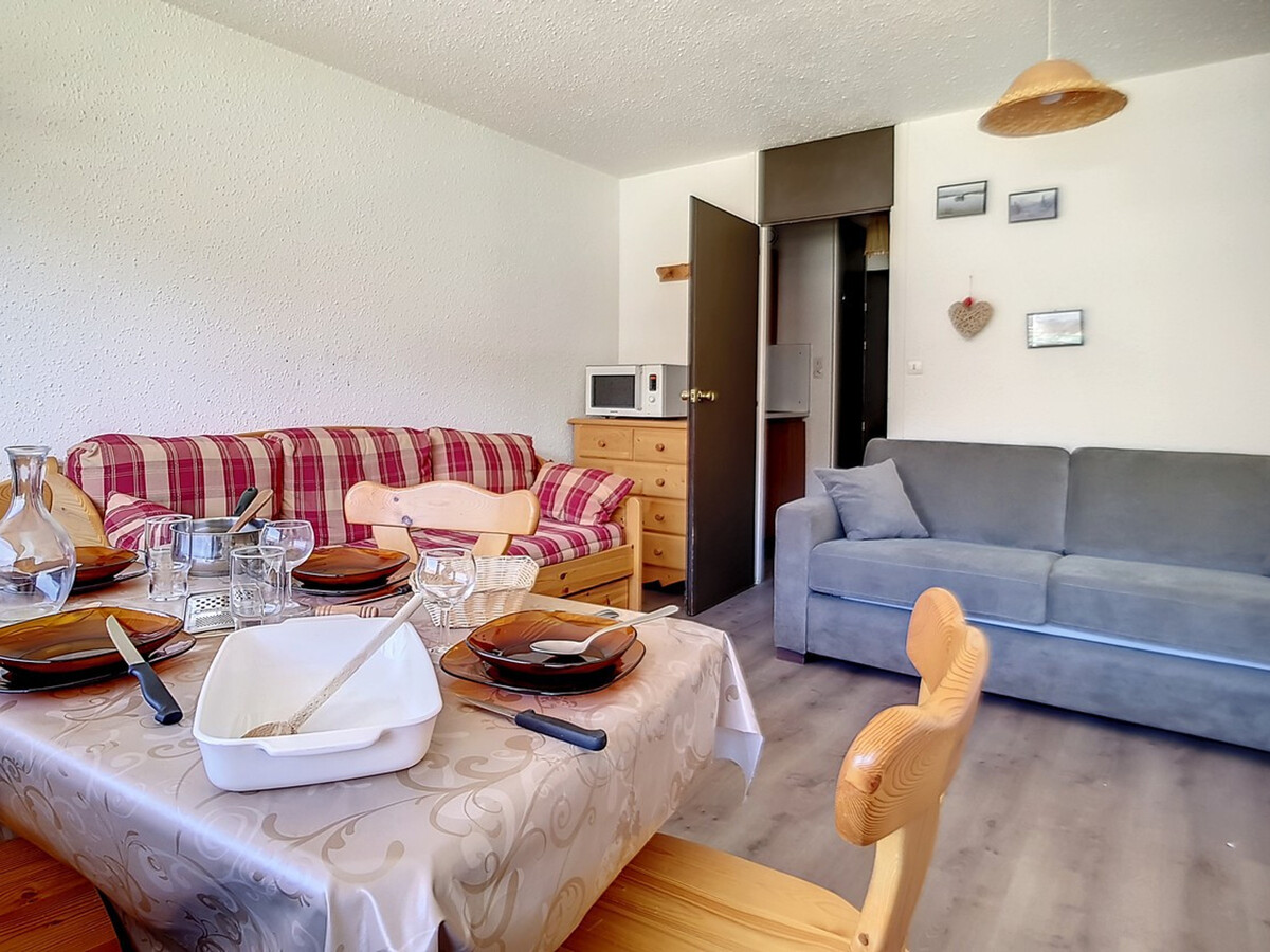 Studio 22 m² balcon sud-ouest aux Menuires - Photo 2