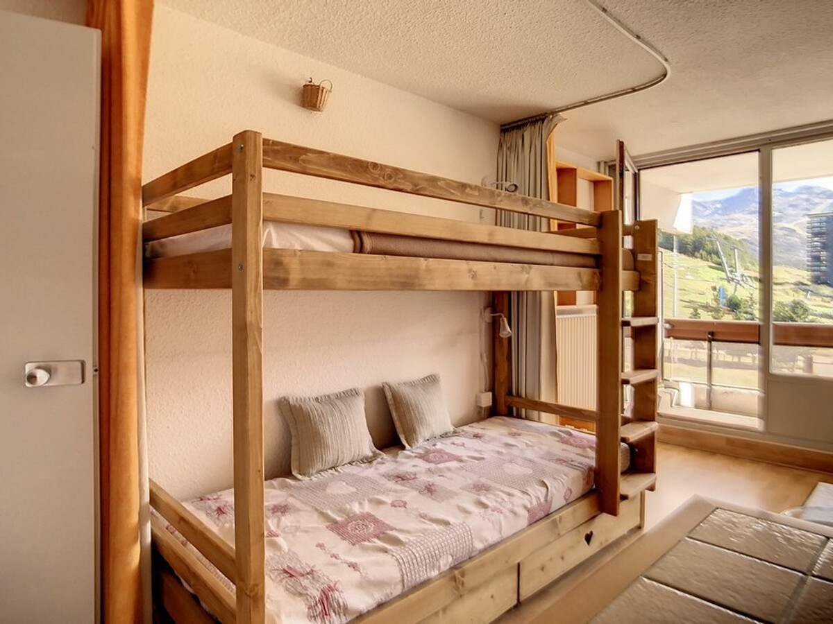 Studio 24 m² balcon Sud aux Menuires, 4 personnes - Photo 2