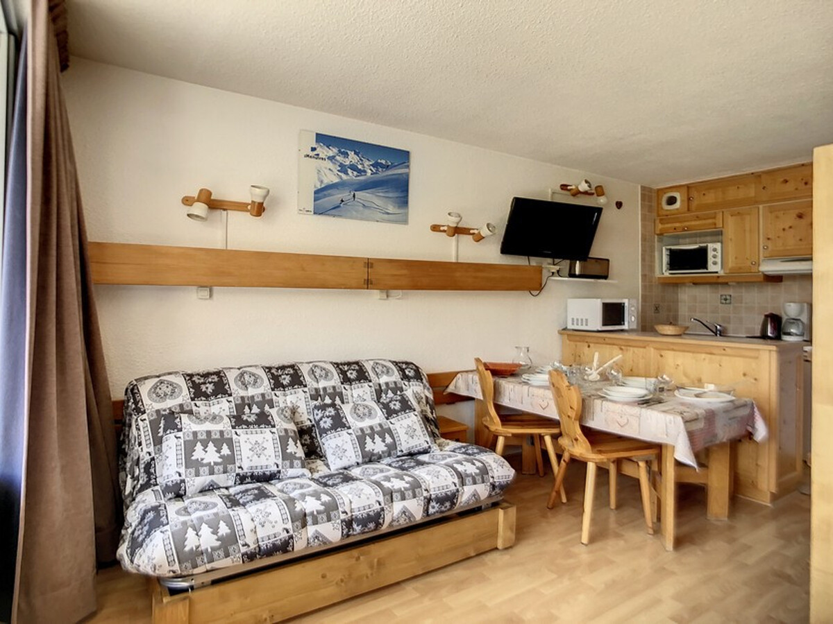 Studio 24 m² balcon Sud aux Menuires, 4 personnes - Photo 4