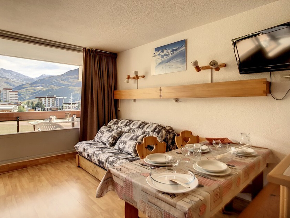 Studio 24 m² balcon Sud aux Menuires, 4 personnes - Photo 8