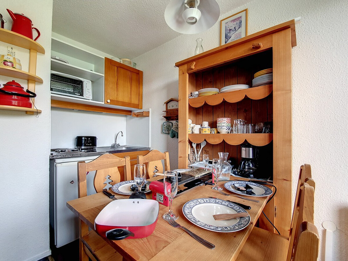 Studio 18m² balcon sud-est aux Menuires, 5ème étage - Photo 2