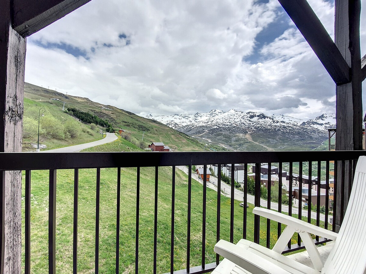 Studio 18m² balcon sud-est aux Menuires, 5ème étage - Photo 11