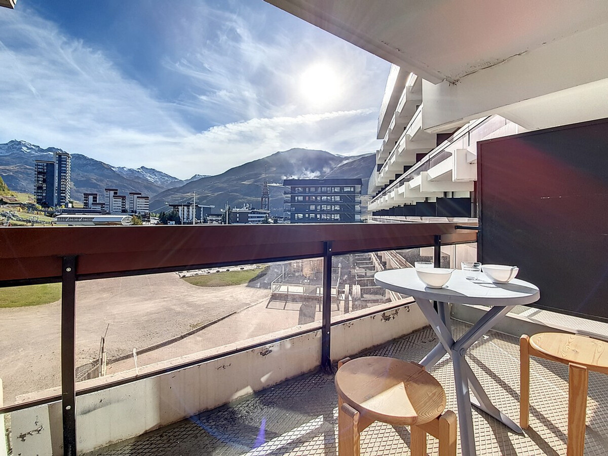 Studio 24 m² balcon sud · 4 personnes aux Menuires - Photo 12