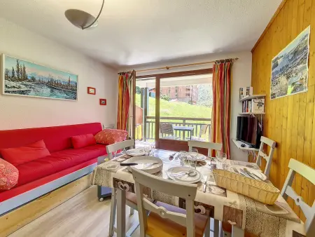 Location appartement à Saint Martin de Belleville, Appartement lumineux proche des pistes, balcon, 4 personnes