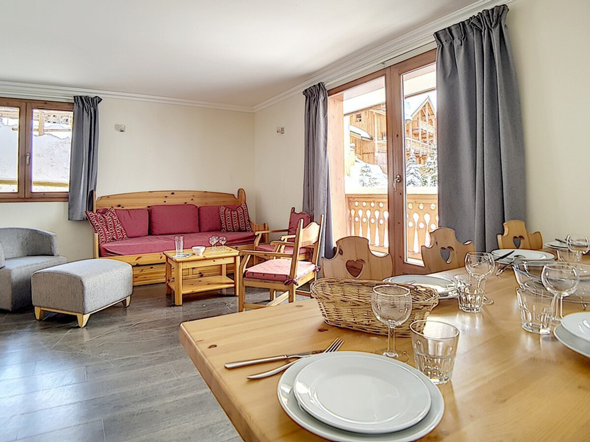 Appartement 8 pers. aux Menuires, sauna, hammam, balcon - Photo 1
