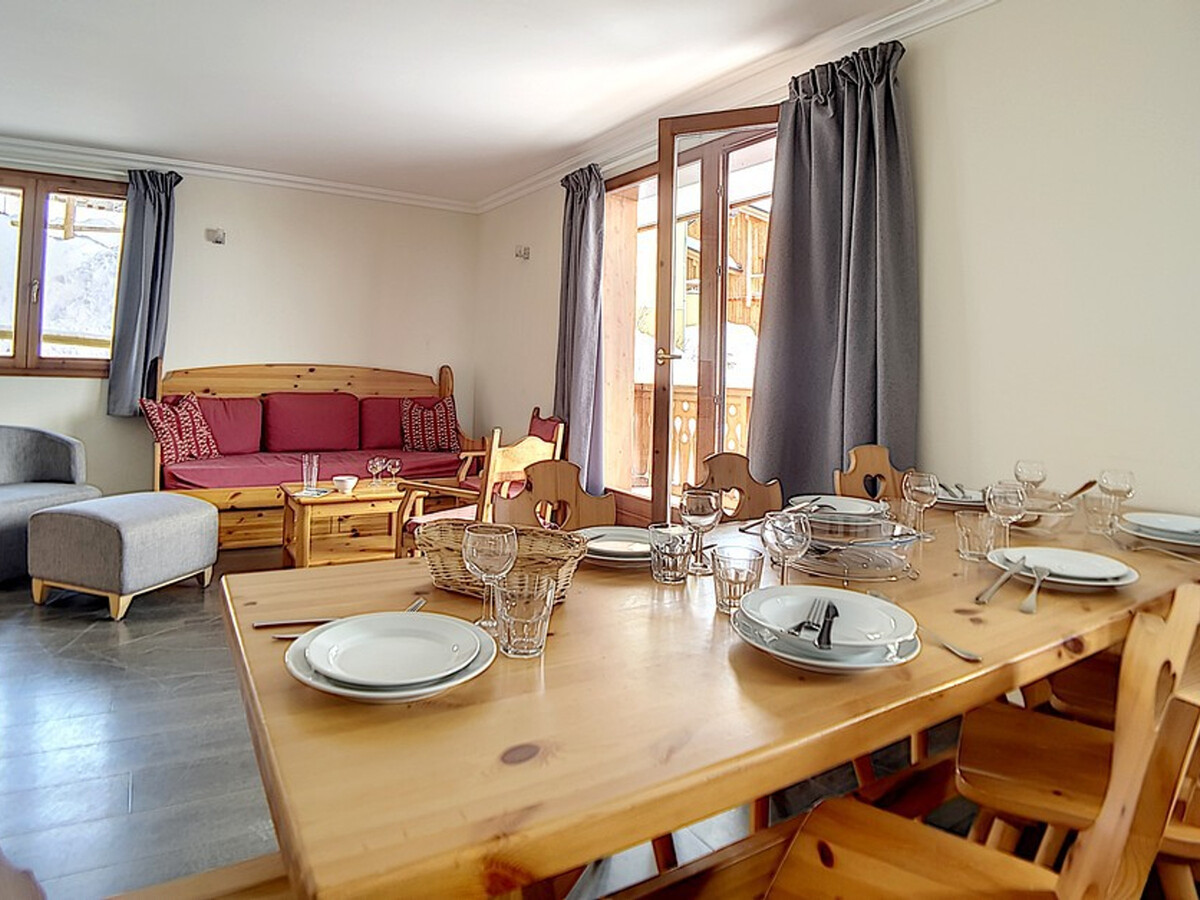 Appartement 8 pers. aux Menuires, sauna, hammam, balcon - Photo 6